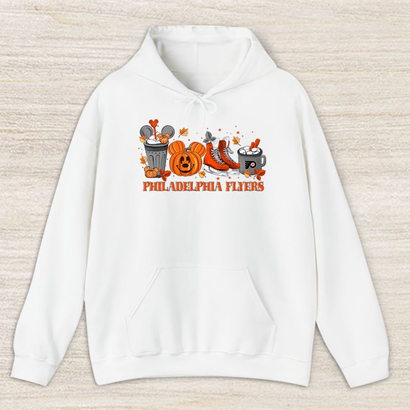 Philadelphia Flyers x Halloween Horror Nights x Pumpkin Face Unisex Hoodie TAH14958