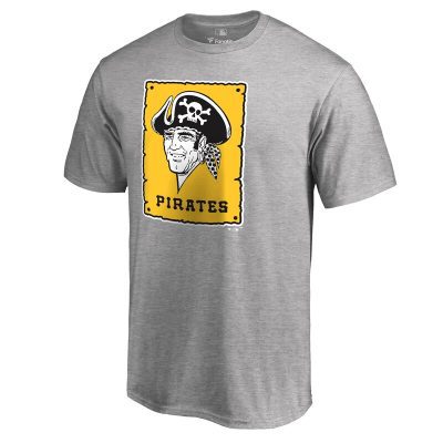 Pittsburgh Pirates Ash Cooperstown Collection Forbes Unisex T-Shirt Cotton Tee