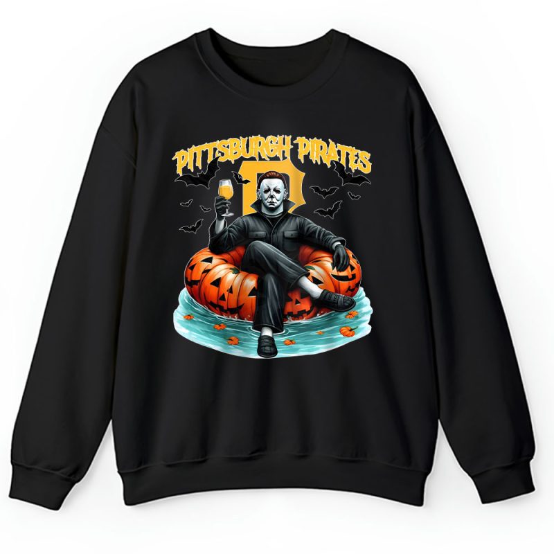 Pittsburgh Pirates x Halloween Masquerade MLB x Michael Myers Masked Killer Unisex Sweatshirt TAS15842