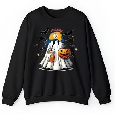 Pittsburgh Steelers x Halloween Holiday NFL x Cute Ghost Unisex Sweatshirt TAS14971