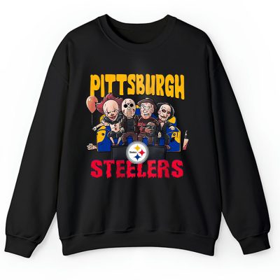 Pittsburgh Steelers x Halloween Holiday NFL x Horror Movie Unisex Sweatshirt TAS16613