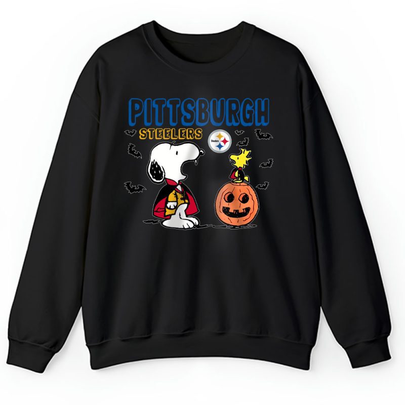 Pittsburgh Steelers x Happy Halloween NFL x Snoopy Copy Unisex Sweatshirt TAS15457