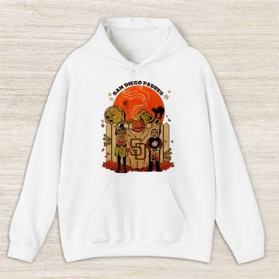 San Diego Padres x Halloween Horror Nights x Pumpkin Face Unisex Hoodie TAH14991