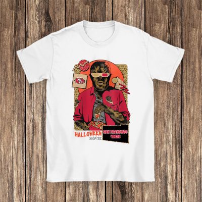 San Francisco 49ers x Halloween Masquerade Monster NFL Unisex T-Shirt Cotton Tee TAT16677