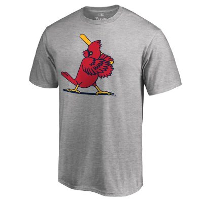 St. Louis Cardinals Ash Cooperstown Collection Forbes Unisex T-Shirt Cotton Tee