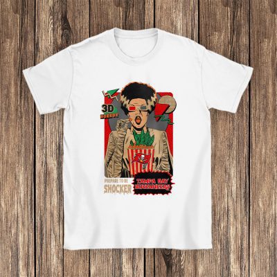 Tampa Bay Buccaneers x Halloween Masquerade Bride Of Frankenstein NFL Unisex T-Shirt Cotton Tee TAT16701