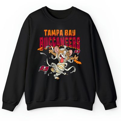 Tampa Bay Buccaneers x Halloween Masquerade NFL x Tom And Jerry Unisex Sweatshirt TAS16649