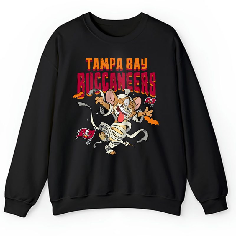 Tampa Bay Buccaneers x Halloween Masquerade NFL x Tom And Jerry Unisex Sweatshirt TAS16649