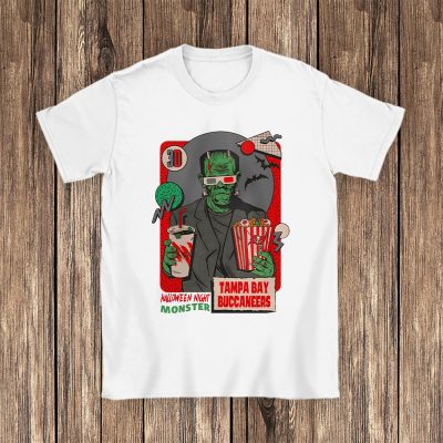 Tampa Bay Buccaneers x Halloween Masquerade Wolf Man NFL Unisex T-Shirt Cotton Tee TAT16706