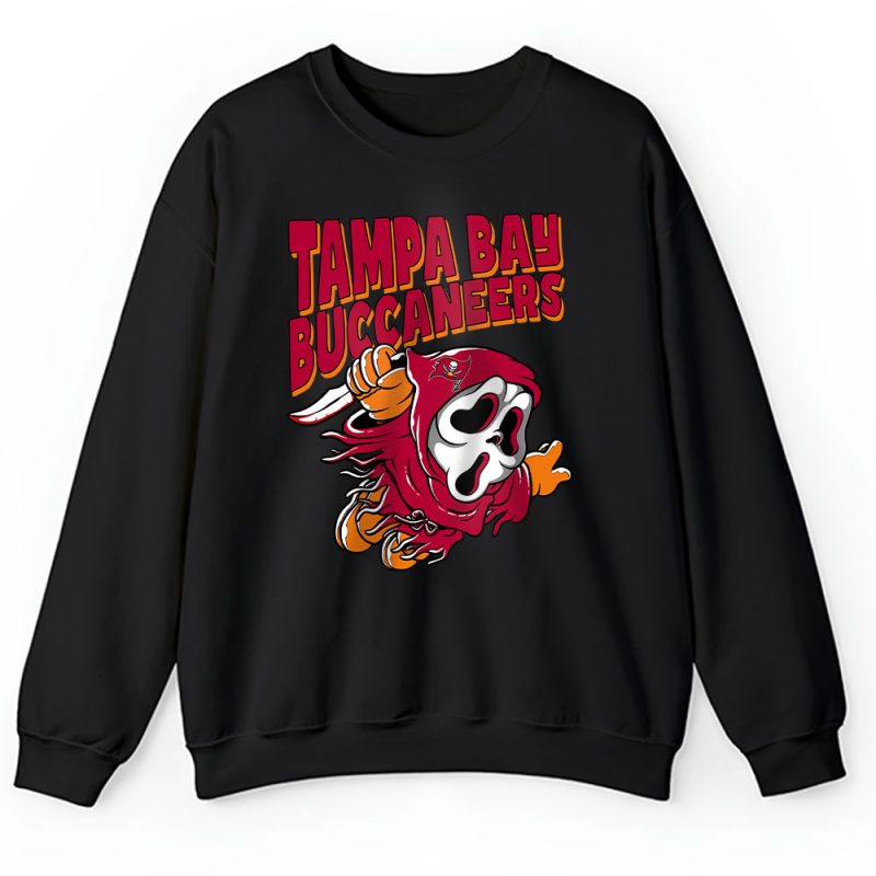 Tampa Bay Buccaneers x Its Halloween NFL x Ghost Coming Unisex Sweatshirt TAS16641