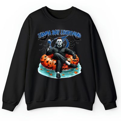 Tampa Bay Lightning x Halloween Masquerade NHL x Michael Myers Masked Killer Unisex Sweatshirt TAS15498