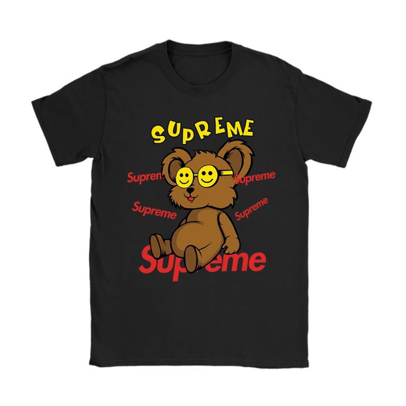Teddy Bear Supreme Unisex T-Shirt Cotton Tee TAT14639