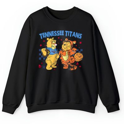 Tennessee Titans Halloween x Trick Or Treat x Winnie The Pooh And Tigger Unisex Sweatshirt TAS16651