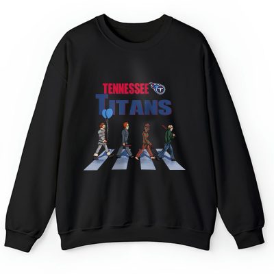 Tennessee Titans x Halloween Holiday NFL x Horror Night x Clown And Murderer Unisex Sweatshirt TAS16658