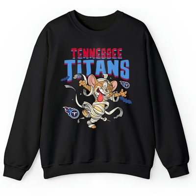 Tennessee Titans x Halloween Masquerade NFL x Tom And Jerry Unisex Sweatshirt TAS16660