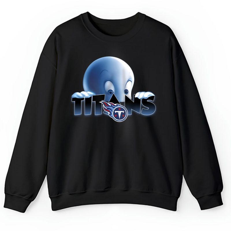 Tennessee Titans x Halloween Time x Casper The Friendly Ghost Unisex Sweatshirt TAS16729