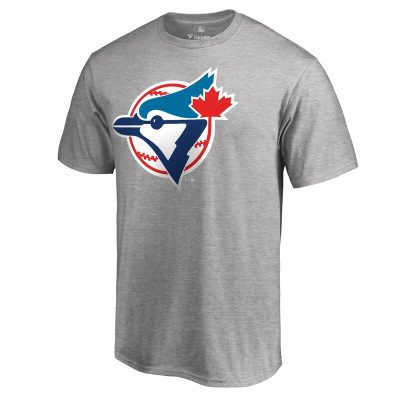 Toronto Blue Jays Ash Cooperstown Collection Forbes Unisex T-Shirt Cotton Tee