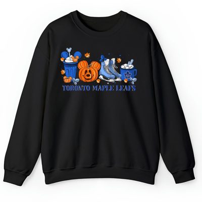 Toronto Maple Leafs x Halloween Horror Nights x Pumpkin Face Unisex Sweatshirt TAS15036