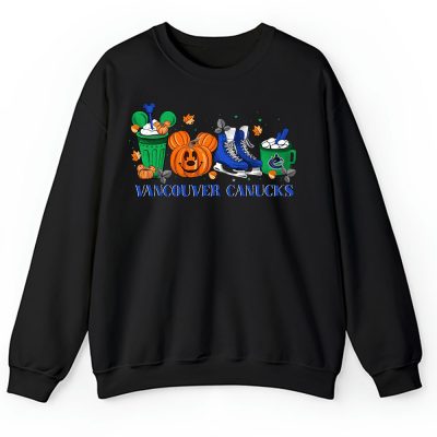 Vancouver Canucks x Halloween Horror Nights x Pumpkin Face Unisex Sweatshirt TAS15044