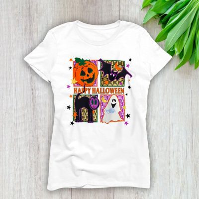 Vintage 90s Halloween Crewneck Trick Or Treat Dolce & Gabbana Lady T-Shirt Women Tee LTL15119