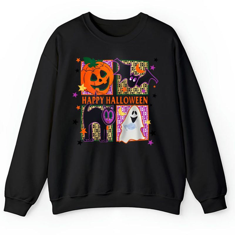 Vintage 90s Halloween Crewneck Trick Or Treat Dolce & Gabbana Unisex Sweatshirt TAS15119