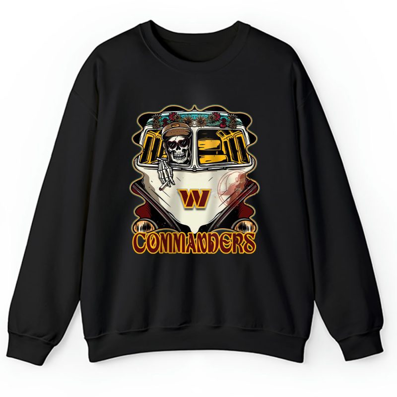 Washington Commanders x Grim Reaper x NFL Halloween Holiday Unisex Sweatshirt TAS16666