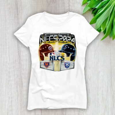 2024 NLCS LA Dodgers Vs NY Mets Baseball Gift For Fan Lady T-Shirt Women Tee LTL19459