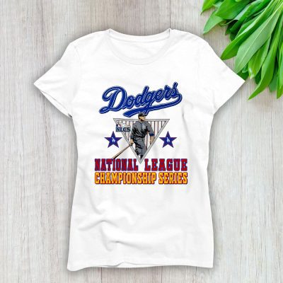 2024 NLCS LA Dodgers Vs NY Mets Baseball Gift For Fan Lady T-Shirt Women Tee LTL19461