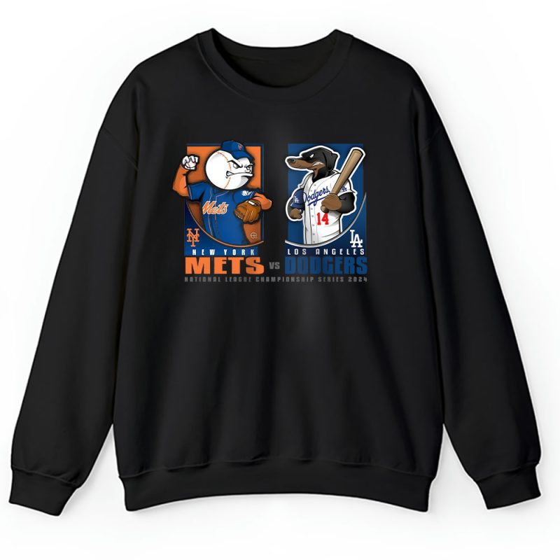 2024 NLCS LA Dodgers Vs NY Mets Baseball Gift For Fan Unisex Sweatshirt TAT19460