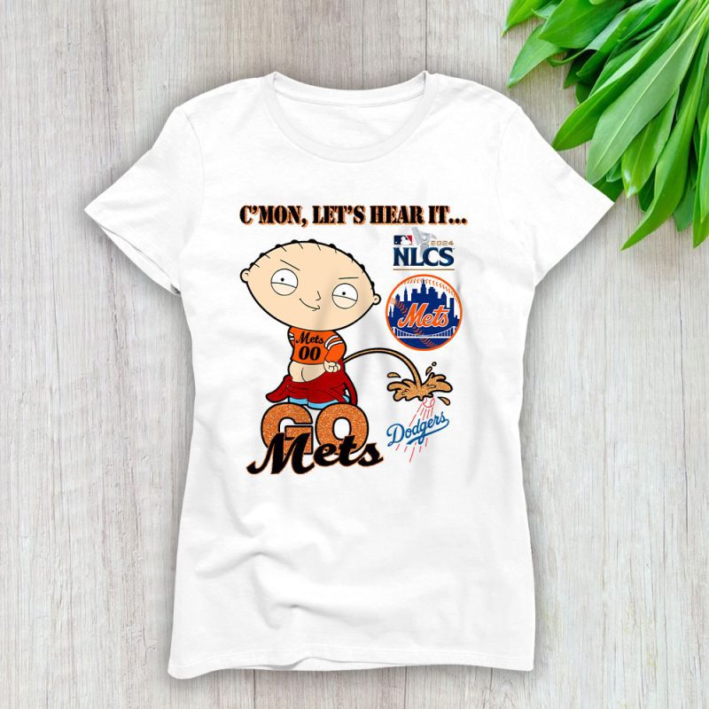 2024 NLCS NY Mets Defeat LA Dodgers Baseball Gift For Fan Lady T-Shirt Women Tee LTL19453