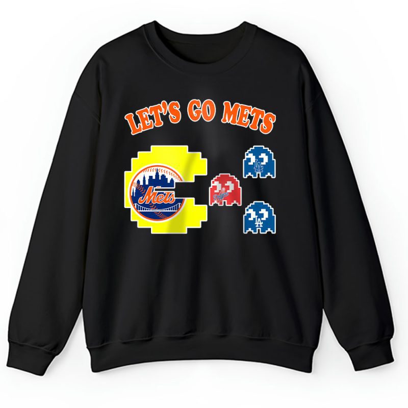 2024 NLCS NY Mets Devour LA Dodgers Baseball Gift For Fan Unisex Sweatshirt TAT19473