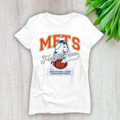 2024 NLCS New York Mets Team Baseball Gift For Fan Lady T-Shirt Women Tee LTL19445