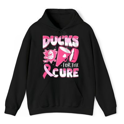 Anaheim Ducks Support Cancer Warrior Cancer Awareness Breast Cancer Gift Unisex Hoodie TAH17767