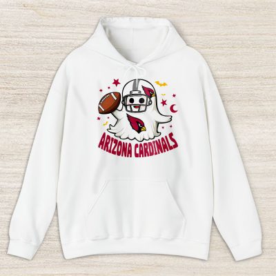 Arizona Cardinals Happy Halloween NFL Cute Ghost Football Unisex Hoodie TAH18908