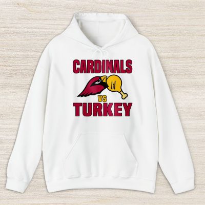 Arizona Cardinals Happy Thanksgiving NFL Gift Turkey Vs Cardinals Unisex Hoodie TAH18283