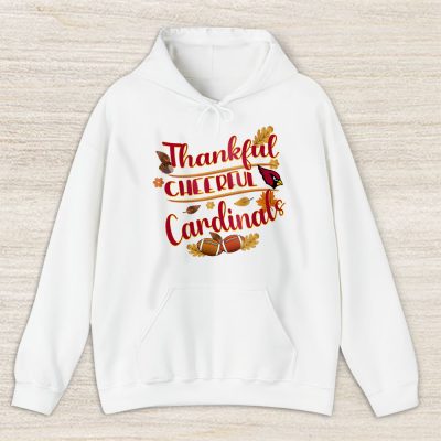 Arizona Cardinals Happy Thanksgiving NFL Thankful Gift Cheerful Football Unisex Hoodie TAH18268