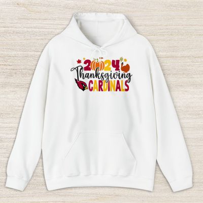 Arizona Cardinals Happy Thanksgiving NFL Thanksgiving Gift Unisex Hoodie TAH18273