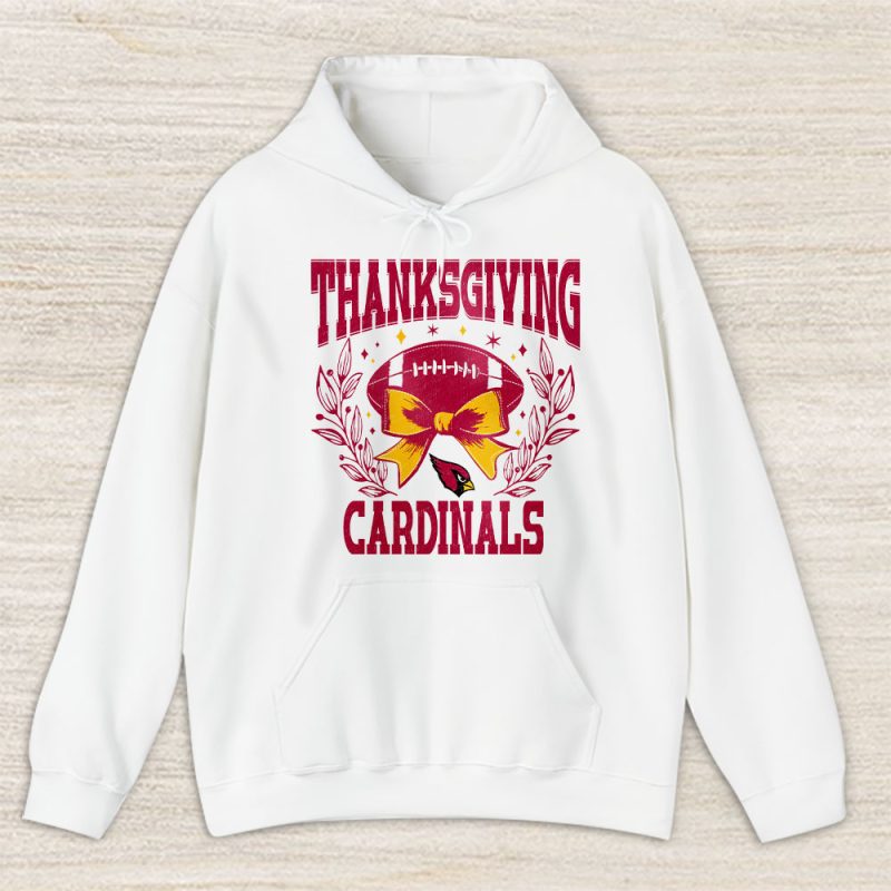 Arizona Cardinals Happy Thanksgiving NFL Thanksgiving Gift Unisex Hoodie TAH18281