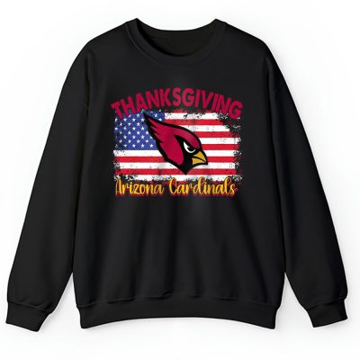 Arizona Cardinals Happy Thanksgiving NFL Thanksgiving Gift Unisex Sweatshirt TAS18280