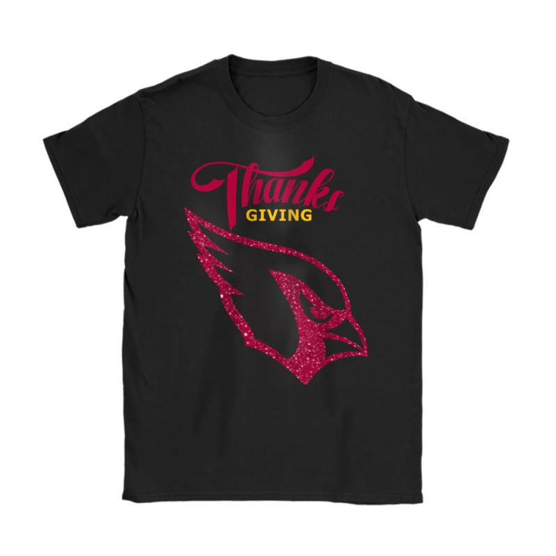 Arizona Cardinals Happy Thanksgiving NFL Thanksgiving Gift Unisex T-Shirt Cotton Tee TAS18282