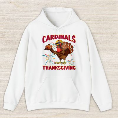 Arizona Cardinals Happy Thanksgiving NFL Thanksgiving Turkey Gooble Gift Unisex Hoodie TAH18270