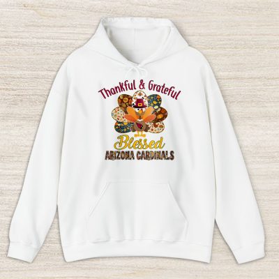 Arizona Cardinals Thanksgiving Gift For Fan Happythanksgiving Turkey Unisex Hoodie TAH17864