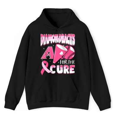 Arizona Diamondbacks Support Cancer Warrior Cancer Awareness Breast Cancer Gift Unisex Hoodie TAH17769