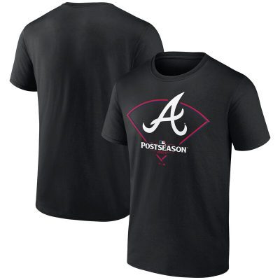 Atlanta Braves 2024 MLB Postseason Around The Horn T-Shirt - Black