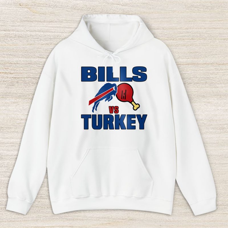 Buffalo Bills Happy Thanksgiving NFL Gift Turkey Vs Bills Unisex Hoodie TAH18331