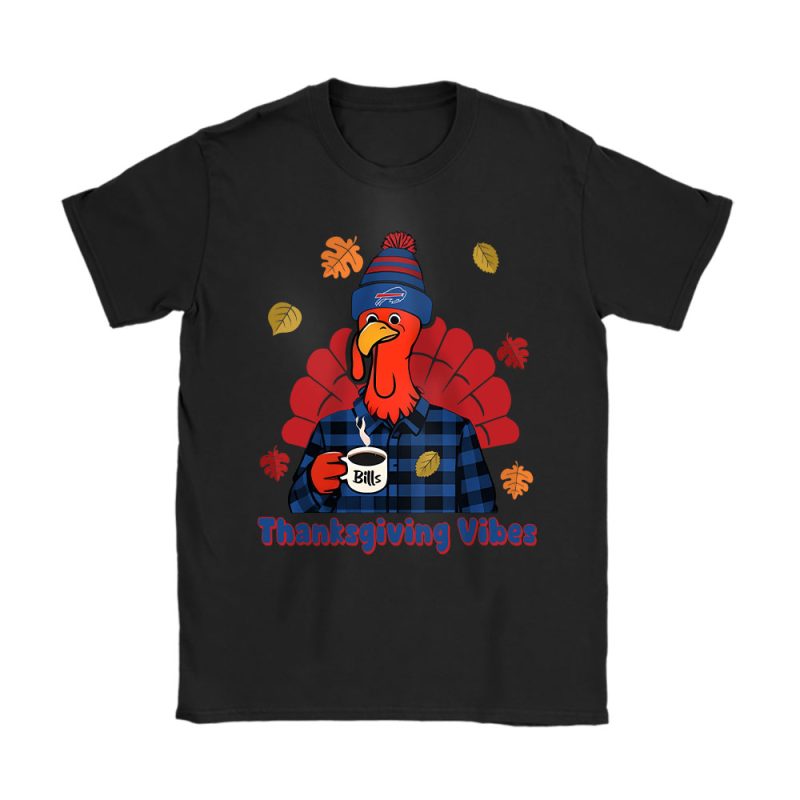 Buffalo Bills Love Thanksgiving Thanksgiving Vibe NFL Unisex T-Shirt Cotton Tee TAS18976