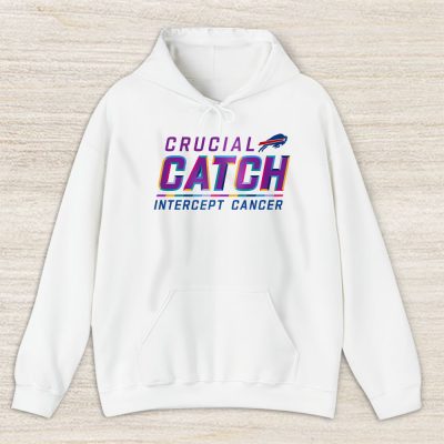 Buffalo Bills Support Cancer Warrior Crucial Catch Intercept Cancer Unisex Hoodie TAH17164