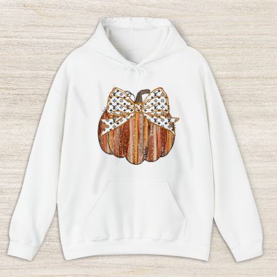 Colorful Coquette Gold Glitter Pumpkin Louis Vuitton Unisex Hoodie TAH17725