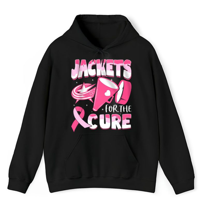 Columbus Blue Jackets Support Cancer Warrior Cancer Awareness Breast Cancer Gift Unisex Hoodie TAH17784