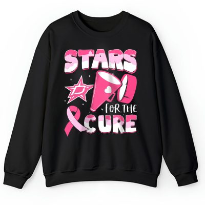 Dallas Stars Support Cancer Warrior Cancer Awareness Breast Cancer Gift Unisex Sweatshirt TAS17796